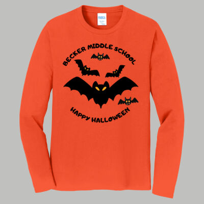 Adult Long Sleeve Shirt - Fall Holidays - Bats Thumbnail