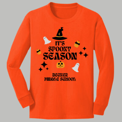 Youth Long Sleeve Shirt - Fall Holidays - Spooky Season Thumbnail