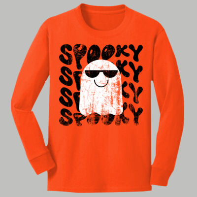 Youth Long Sleeve Shirt - Fall Holidays - Ghost Thumbnail