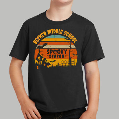 Youth T-Shirt - Fall Holidays - Haunted House Thumbnail