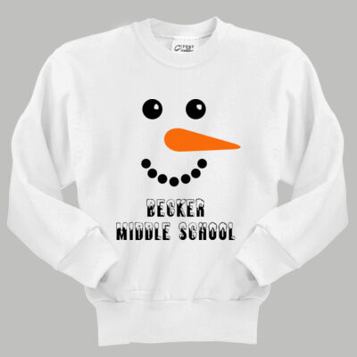Youth Crewneck - Winter Holidays - Snowman Thumbnail