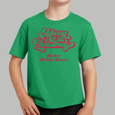 Youth T-Shirt - Winter Holidays - Merry Christmas - Red Thumbnail