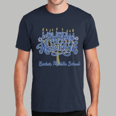 Adult T-Shirt - Winter Holidays - Happy Hanukkah Thumbnail