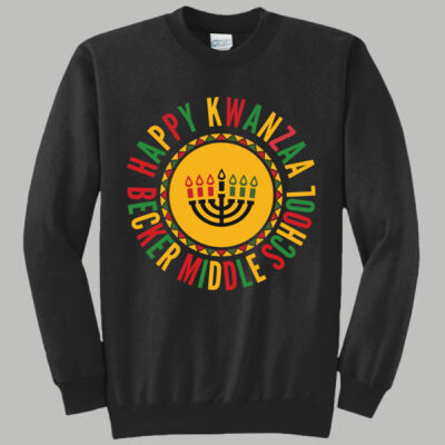 Adult Crewneck - Winter Holidays - Happy Kwanzaa Thumbnail