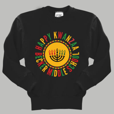 Youth Crewneck - Winter Holidays - Happy Kwanzaa Thumbnail