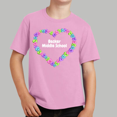 Youth T-Shirt - Spring Holidays - Candy Hearts Thumbnail