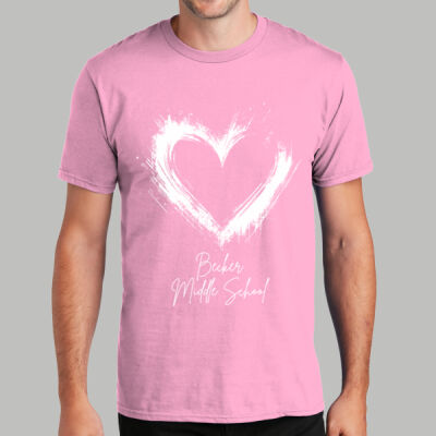 Adult T-Shirt - Spring Holidays - Valentine's Heart Thumbnail