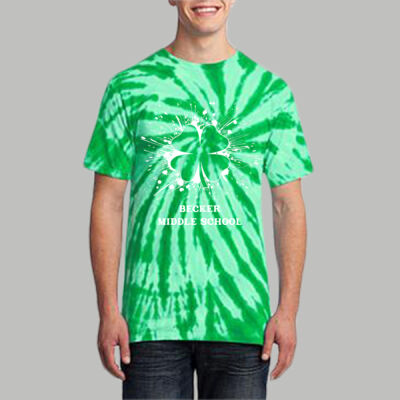 Adult Tie-Dye T-Shirt - Spring Holidays - Shamrock Thumbnail