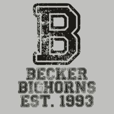 Distressed B Black Thumbnail