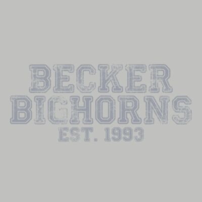 Distressed Becker Bighorns Grey Thumbnail