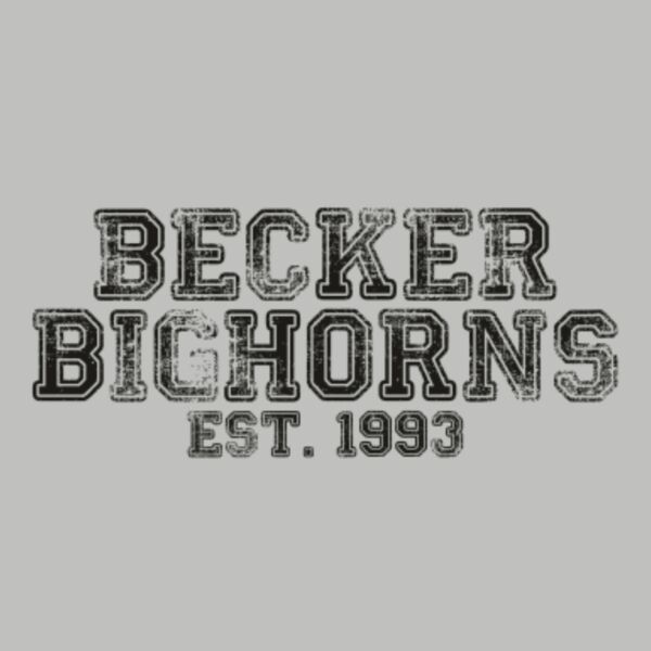 Distressed Becker Bighorns Black Thumbnail