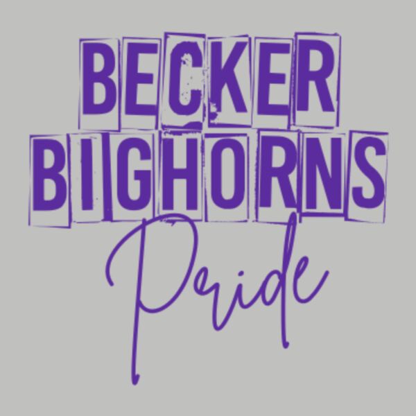 Becker Bighorns Pride Purple Thumbnail