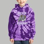 Youth Tie-Dye Hoodie - Becker Thumbnail