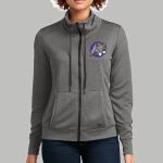 Women's Performance Terry Full Zip Cowl - Becker Thumbnail