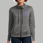 Women's Performance Terry Full Zip Cowl - Becker Thumbnail