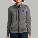 Women's Performance Terry Full Zip Cowl - Becker Thumbnail