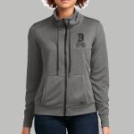 Women's Performance Terry Full Zip Cowl - Becker Thumbnail