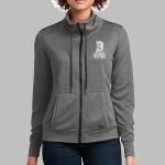Women's Performance Terry Full Zip Cowl - Becker Thumbnail