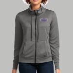 Women's Performance Terry Full Zip Cowl - Becker Thumbnail