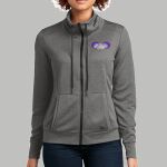 Women's Performance Terry Full Zip Cowl - Becker Thumbnail
