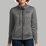 Women's Performance Terry Full Zip Cowl - Becker Thumbnail