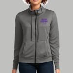 Women's Performance Terry Full Zip Cowl - Becker Thumbnail