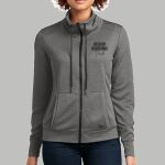 Women's Performance Terry Full Zip Cowl - Becker Thumbnail